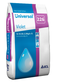 550Universol Violet 10-10-30+3.3MgO+TE