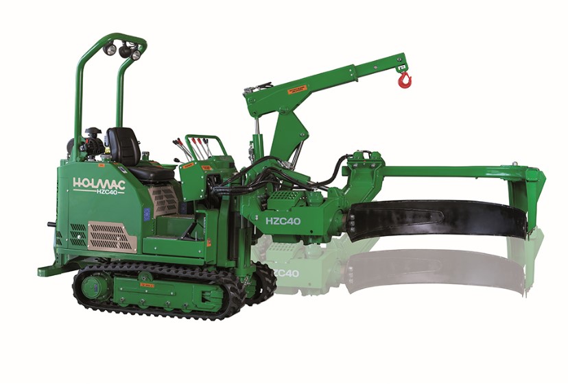 2153Машина выкопочная Holmac HZC 40